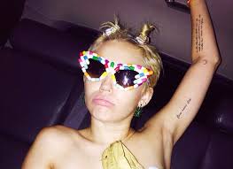Miley Cyrus Went Topless To Fashion Week